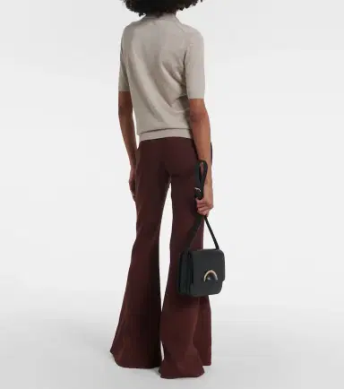 Gabriela Hearst Frank cashmere and silk polo sweater | Thumbnail 3