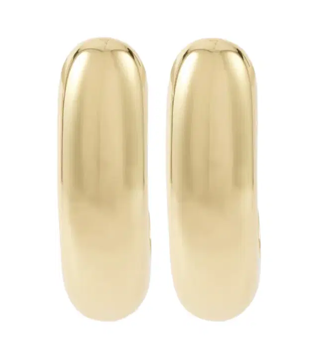 Jennifer Behr Nimah gold-plated hoop earrings