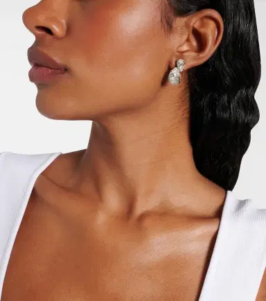 Jennifer Behr Nadia crystal earrings | Thumbnail 5