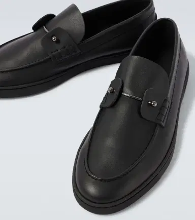 Christian Louboutin Chambeliboat leather slip-on shoes | Thumbnail 4 Christian Louboutin Chambeliboat leather slip-on shoes | Thumbnail 4