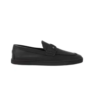 Christian Louboutin Chambeliboat leather slip-on shoes | Thumbnail 1 Christian Louboutin Chambeliboat leather slip-on shoes | Thumbnail 1