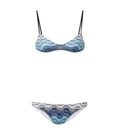Missoni Zigzag lamé bikini | Thumbnail 1 Missoni Zigzag lamé bikini | Thumbnail 1
