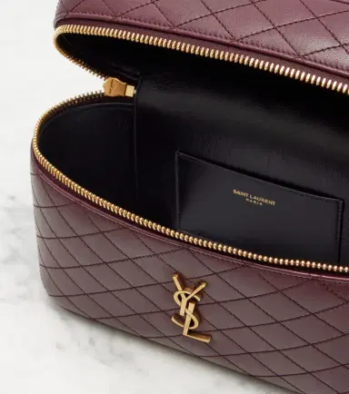 Saint Laurent Gaby Large leather vanity bag | Thumbnail 4