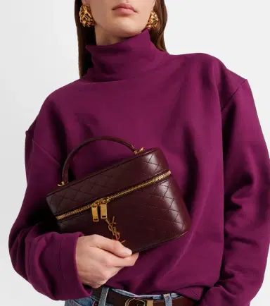 Saint Laurent Gaby Large leather vanity bag | Thumbnail 5