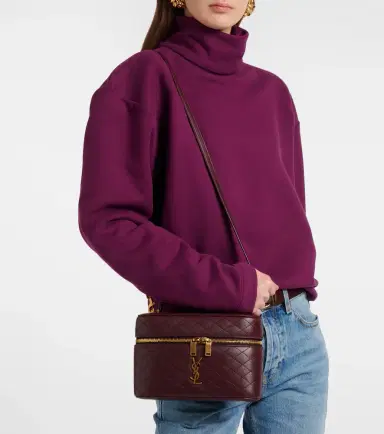 Saint Laurent Gaby Large leather vanity bag | Thumbnail 7