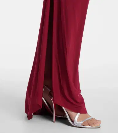 Alex Perry Asymmetric gathered jersey gown | Thumbnail 5