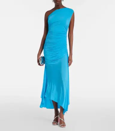 Alex Perry Gathered jersey cocktail dress | Thumbnail 2