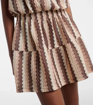 Melissa Odabash Isla strapless striped minidress | Thumbnail 4