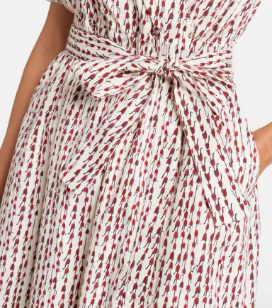 Altuzarra Lydia printed cotton-blend wrap dress | Thumbnail 4 Altuzarra Lydia printed cotton-blend wrap dress | Thumbnail 4