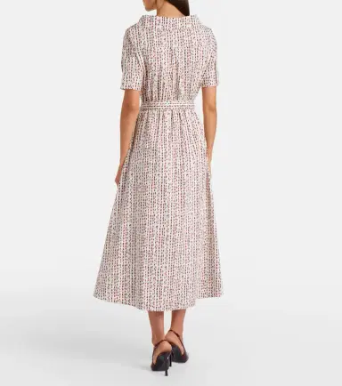 Altuzarra Lydia printed cotton-blend wrap dress | Thumbnail 5 Altuzarra Lydia printed cotton-blend wrap dress | Thumbnail 5