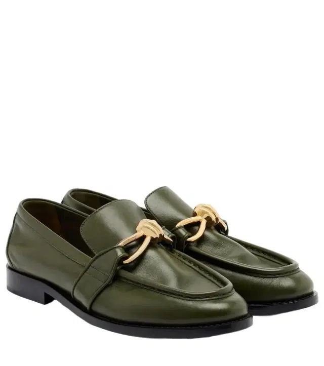 Bottega Veneta Astaire Knot leather loafers