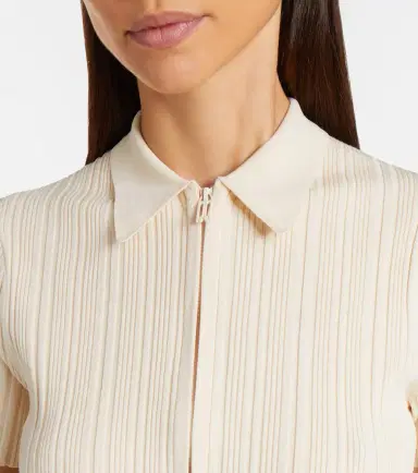 Victoria Beckham Ribbed-knit top | Thumbnail 4
