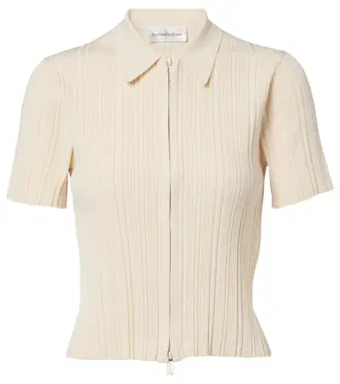Victoria Beckham Ribbed-knit top | Thumbnail 1