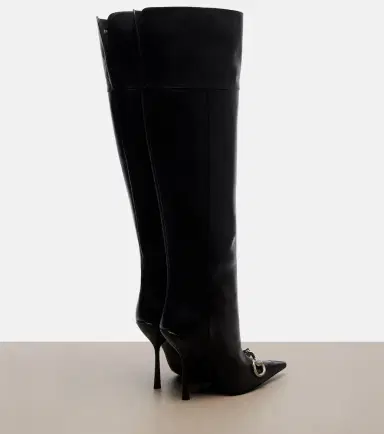 Gucci Boulevard Horsebit leather knee-high boots | Thumbnail 5