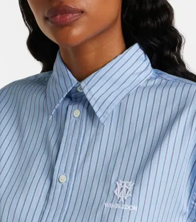 Polo Ralph Lauren x Wimbledon striped cotton shirt | Thumbnail 4