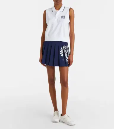 Polo Ralph Lauren x Wimbledon cotton-blend piqué top | Thumbnail 6 Polo Ralph Lauren x Wimbledon cotton-blend piqué top | Thumbnail 6