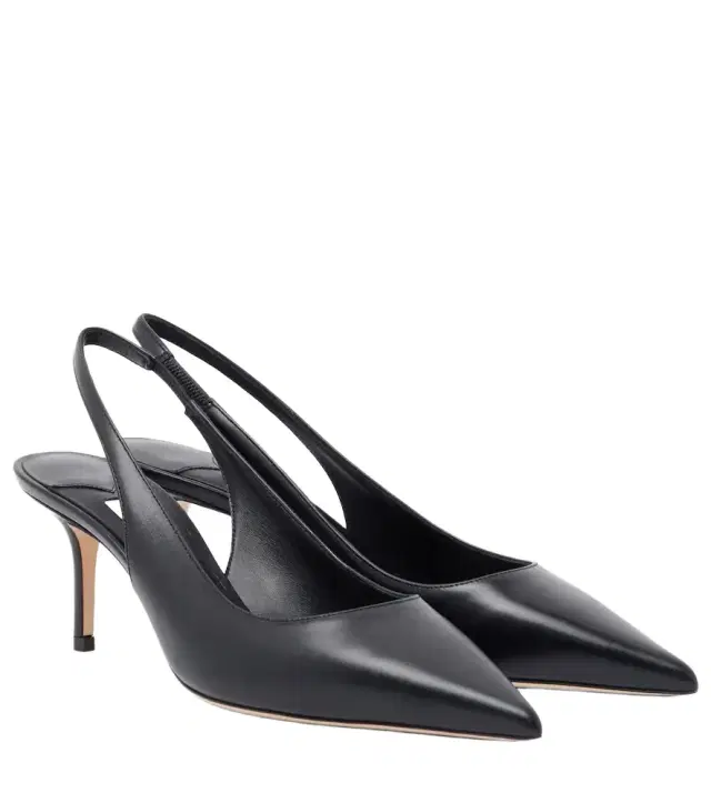 Jimmy Choo Love leather slingback pumps