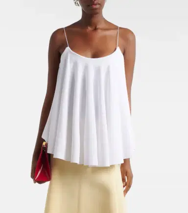 Jacquemus Voile open-back jersey top | Thumbnail 3