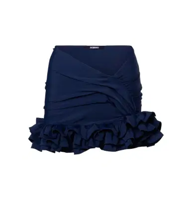 Jacquemus Playa ruffled jersey miniskirt | Thumbnail 1 Jacquemus Playa ruffled jersey miniskirt | Thumbnail 1