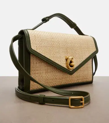 Bottega Veneta Knot Lock Medium raffia top-handle bag | Thumbnail 3