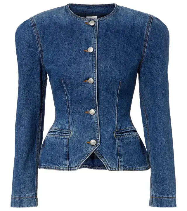 Magda Butrym Peplum denim jacket