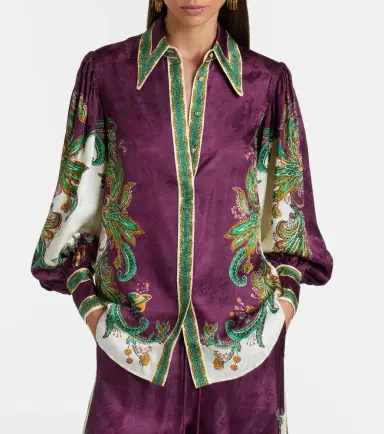 ALÉMAIS Alémais Ruthie printed shirt | Thumbnail 5