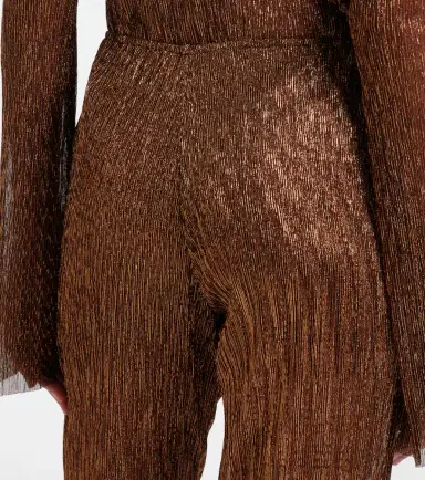 Cala de la Cruz Dries lamé flared pants | Thumbnail 2 Cala de la Cruz Dries lamé flared pants | Thumbnail 2