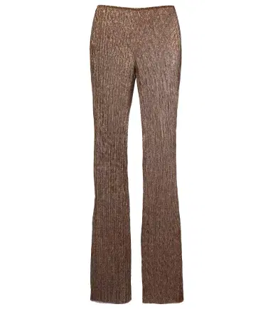 Cala de la Cruz Dries lamé flared pants | Thumbnail 1 Cala de la Cruz Dries lamé flared pants | Thumbnail 1