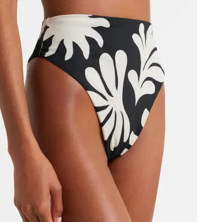 Cala de la Cruz Lulu printed high-rise bikini bottoms | Thumbnail 2
