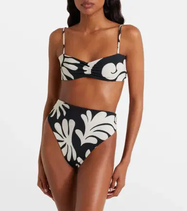 Cala de la Cruz Lilo printed bikini top | Thumbnail 2