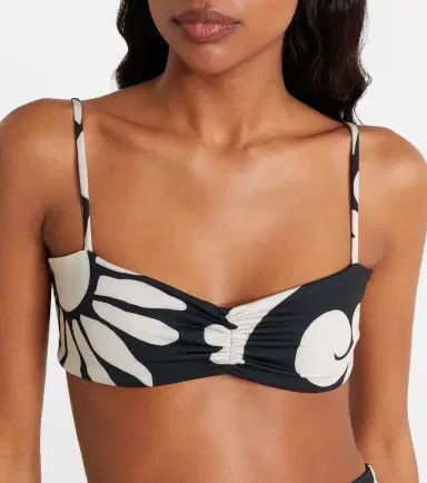 Cala de la Cruz Lilo printed bikini top | Thumbnail 4