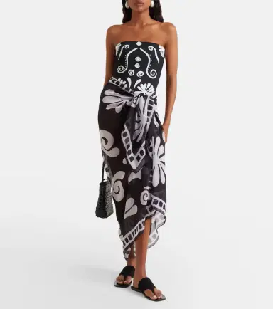 Cala de la Cruz Luana printed beach cover-up | Thumbnail 4 Cala de la Cruz Luana printed beach cover-up | Thumbnail 4