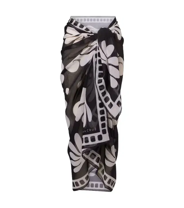 Cala de la Cruz Luana printed beach cover-up