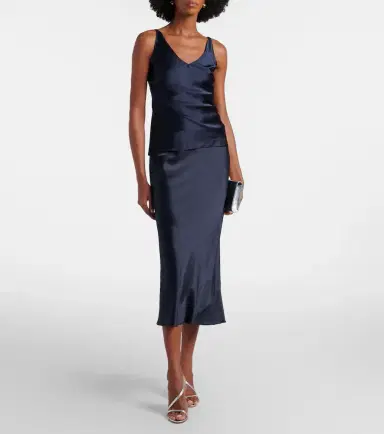 Dorothee Schumacher Sense of Shine silk-blend satin top | Thumbnail 2 Dorothee Schumacher Sense of Shine silk-blend satin top | Thumbnail 2