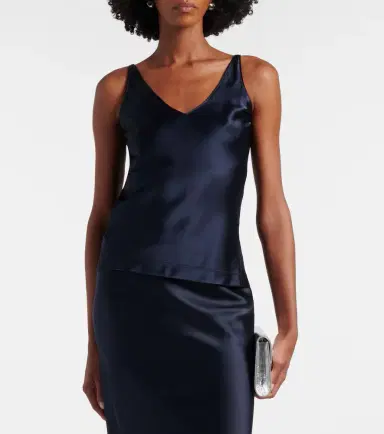Dorothee Schumacher Sense of Shine silk-blend satin top | Thumbnail 5 Dorothee Schumacher Sense of Shine silk-blend satin top | Thumbnail 5
