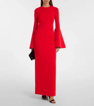 Solace London Theia belted gown | Thumbnail 4