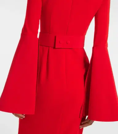 Solace London Theia belted gown | Thumbnail 6