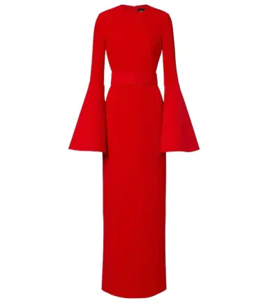 Solace London Theia belted gown | Thumbnail 1