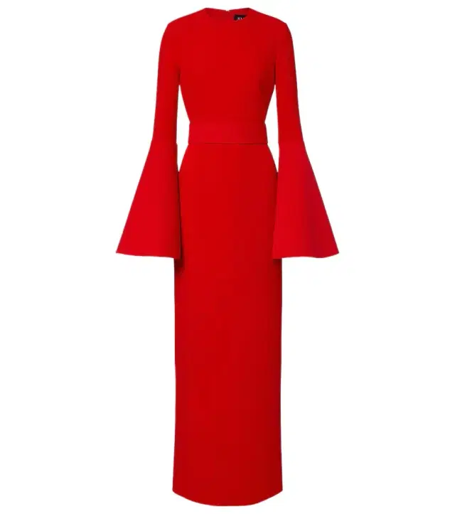 Theia belted gown