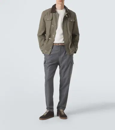 Brunello Cucinelli Logo cotton jersey T-shirt | Thumbnail 5