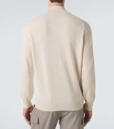 Brunello Cucinelli Cashmere half-zip sweater | Thumbnail 2 Brunello Cucinelli Cashmere half-zip sweater | Thumbnail 2