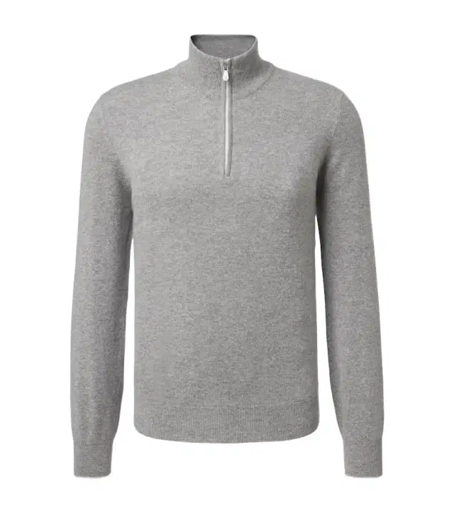 Brunello Cucinelli Cashmere half-zip sweater