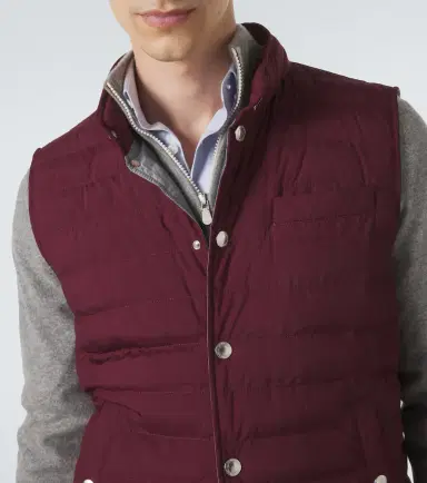 Brunello Cucinelli Technical down vest | Thumbnail 3 Brunello Cucinelli Technical down vest | Thumbnail 3