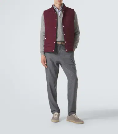 Brunello Cucinelli Technical down vest | Thumbnail 4 Brunello Cucinelli Technical down vest | Thumbnail 4
