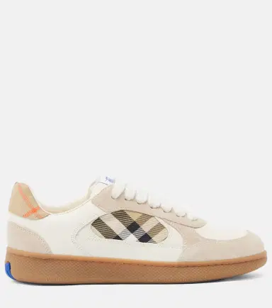 Burberry Terrace leather and suede sneakers | Thumbnail 3 Burberry Terrace leather and suede sneakers | Thumbnail 3