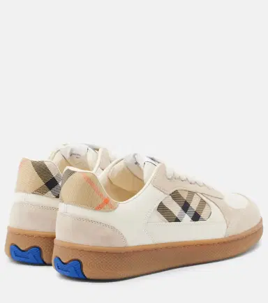 Burberry Terrace leather and suede sneakers | Thumbnail 4 Burberry Terrace leather and suede sneakers | Thumbnail 4