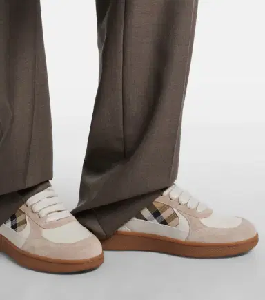 Burberry Terrace leather and suede sneakers | Thumbnail 6 Burberry Terrace leather and suede sneakers | Thumbnail 6