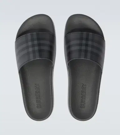 Burberry Check slides | Thumbnail 4 Burberry Check slides | Thumbnail 4