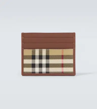Burberry Check canvas card holder | Thumbnail 2