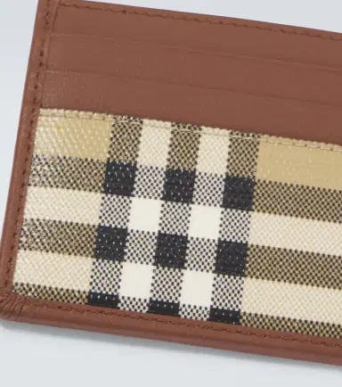 Burberry Check canvas card holder | Thumbnail 3